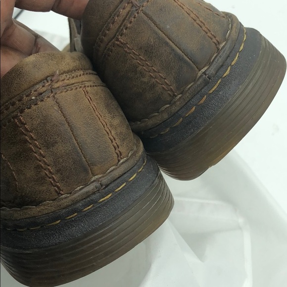 Dr. Martens Tevin Men’s Slip-On Shoes Brown - Picture 8 of 10